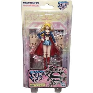 Supergirl 3.5" Microman Action Series MA-34 Takara Tomy 2004 Japan Brand New